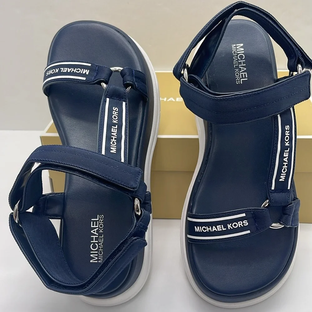 MICHAEL KORS Katrina Nylon Sport Sandal
Navy 
New - Picture 13 of 16